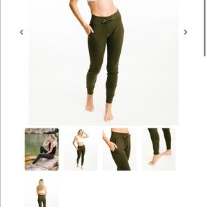 Zyia Ascend Olive joggers